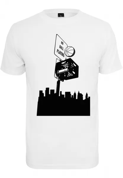 No Ball Tee White
