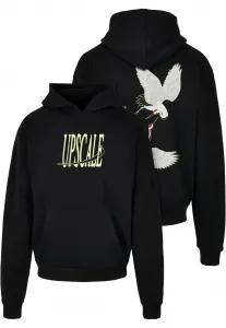 Fortune Cranes Ultra Heavy Oversize Black Sweatshirt