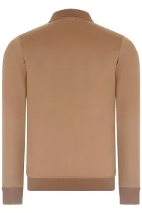 DOUBLE SET V4007 DEWBERRY MEN'S SWEATSHIRT-NAVY-CAMEL