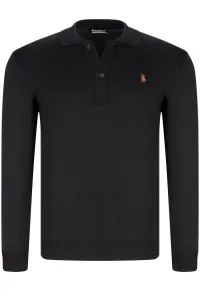 SET OF FOUR V4007 DEWBERRY MEN'S SWEATSHIRT-BLACK-NAVY-ANTHRACITE-BROWN