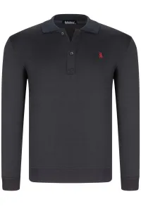 DOUBLE SET V4007 DEWBERRY MEN'S SWEATSHIRT-NAVY-CAMEL