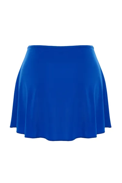 Trendyol Curve Navy Blue Short Skirt Bikini Bottom