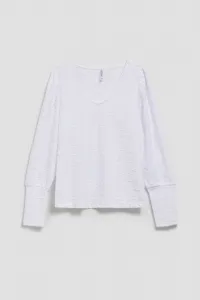 Marisse Openwork Blouse With A V-Neck