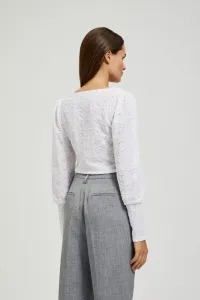 Marisse Openwork Blouse With A V-Neck