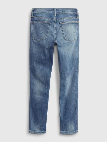 Modré chlapčenské skinny fit džínsy GAP
