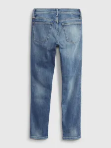 Modré chlapčenské skinny fit džínsy GAP