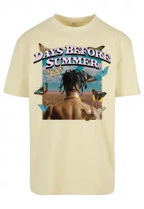 Men's T-shirt Days Before Summer Oversize - yellow