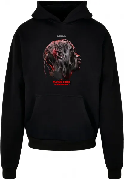 Men's Flying High Heavy Oversize Hoody - Black