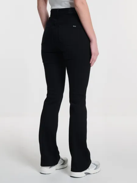Big Star Woman's Trousers 190040  Denim 908