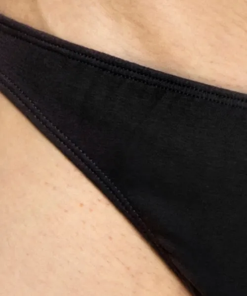 Pánske tangá ATLANTIC 2Pack - čierne