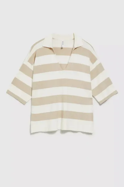Marisse Women's Sweater L-Sw-4300 L.Beige