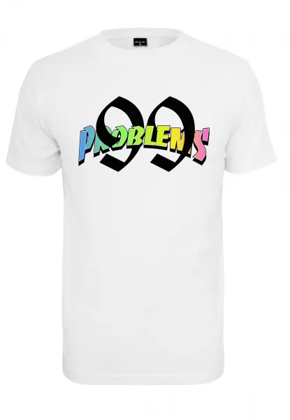 99 Problems of Rainbow Tee White