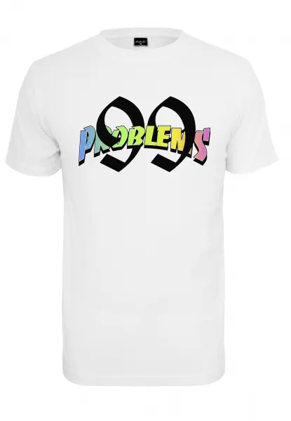 99 Problems of Rainbow Tee White