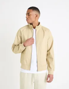 Béžový pánsky bomber Celio Gubavlna
