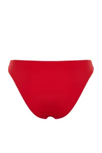 Trendyol Červené V-členkové pravidelné bikiny spodné diely