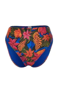 Trendyol Floral Pattern High Waist Hipster Bikini Bottom