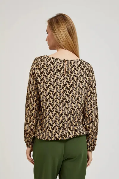 Marisse Women's Shirt L-Ko-4305 Beige