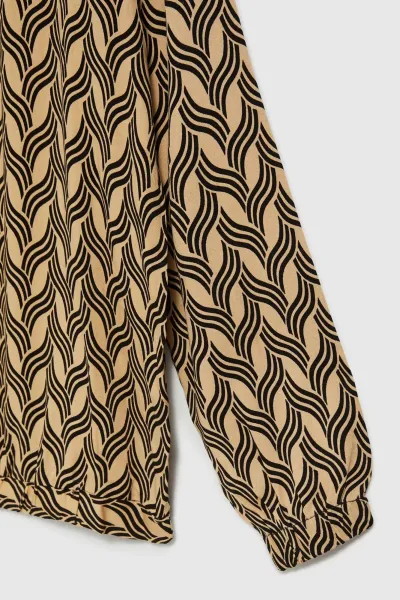 Marisse Women's Shirt L-Ko-4305 Beige