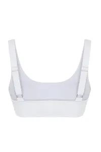 Trendyol Biela Textúrovaná Podprsenka Bikini Top