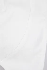 Trendyol Biela Textúrovaná Podprsenka Bikini Top
