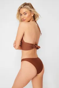 Trendyol Brown Bralette Accessory Bikini Top