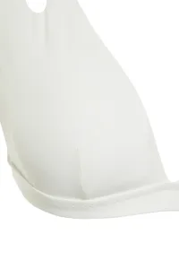 Trendyol Svadobný Ecru Trojuholníkový Výrez/Okienkový Bikiny Top