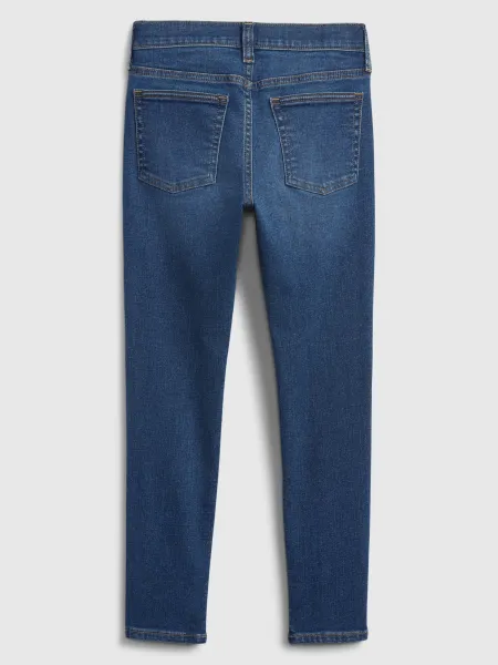 Tmavomodré chlapčenské skinny fit džínsy GAP