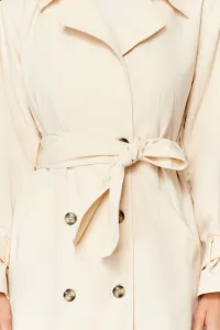 Trendyol Stone Oversize Wide Cut Belted Trench Coat