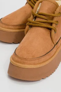 LuviShoes Ovela Taba Thick Sole Laced Women's Sports Boots