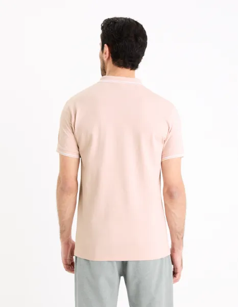 Staroružové pánske basic polo tričko Celio Decolrayeb