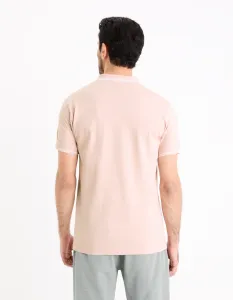 Staroružové pánske basic polo tričko Celio Decolrayeb