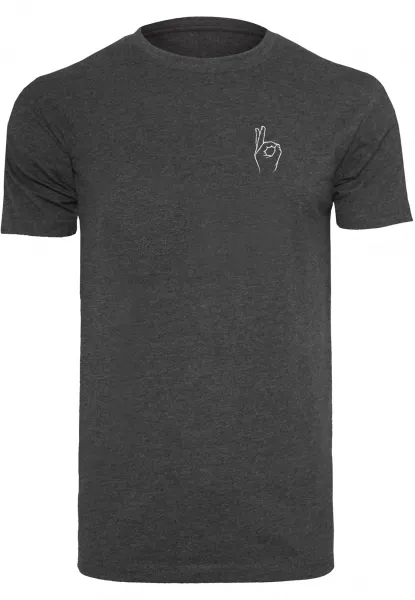 Easy Sign Tee Charcoal