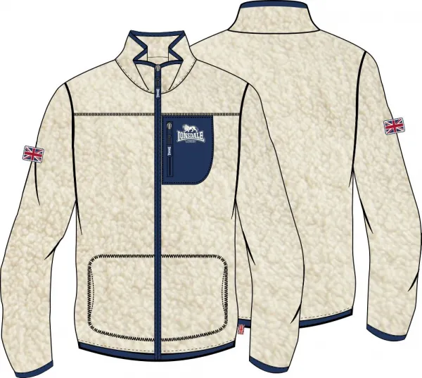 Lonsdale Men's sherpa jacket regular fit