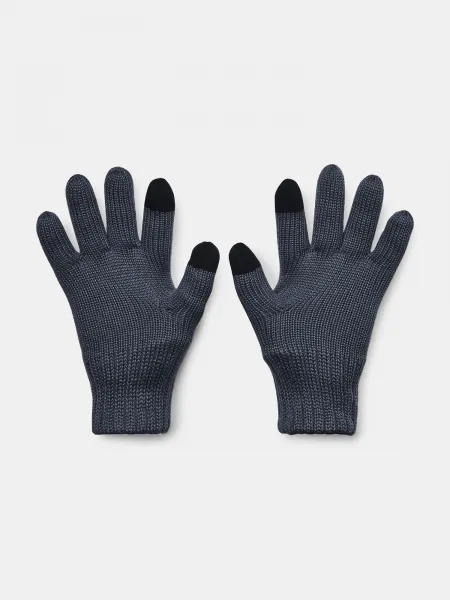 Šedé športové rukavice Under Armour UA Halftime Wool