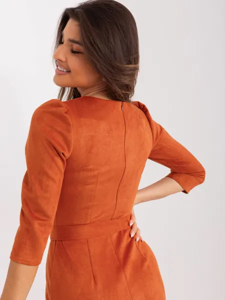 Dress-LK-SK-509131.11-dark orange