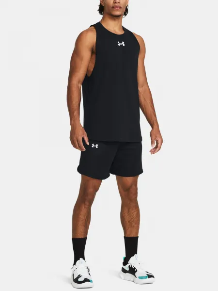 Čierne športové kraťasy Under Armour UA Baseline Short
