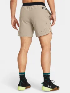 Kraťasy pre mužov Under Armour - svetlohnedá