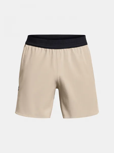 Kraťasy pre mužov Under Armour - svetlohnedá
