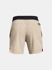 Kraťasy pre mužov Under Armour - svetlohnedá