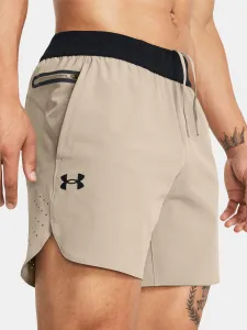 Kraťasy pre mužov Under Armour - svetlohnedá