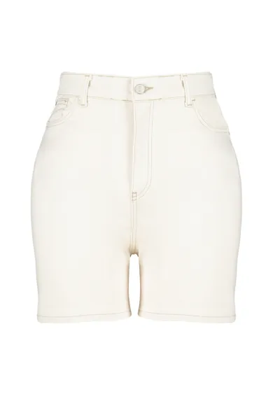 Trendyol Curve Ecru Mom Shorts & Bermuda