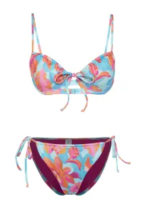 Trendyol Floral Patterned Balcony Tunnel Regular Bikini Set