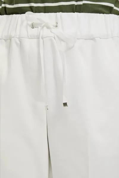 Dámske biele nohavice