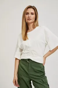 Marisse Women's Blouse L-Ts-4338 Off White