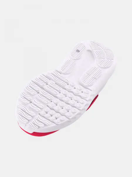 Červené športové tenisky Under Armour UA BINF Surge 4 AC