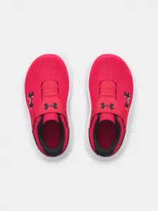Červené športové tenisky Under Armour UA BINF Surge 4 AC