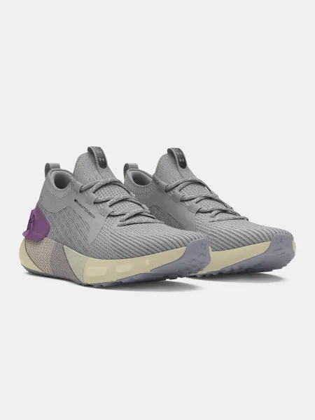 Šedé bežecké tenisky Under Armour UA W HOVR Phantom 3 SE