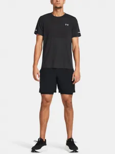 Čierne športové kraťasy Under Armour UA LAUNCH 7'' 2-IN-1 SHORTS