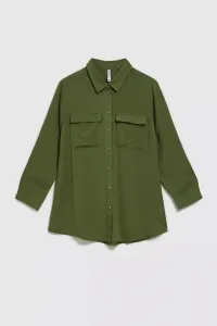 Marisse Women's Shirt L-Ko-4314 Khaki