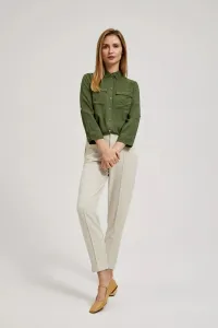 Marisse Women's Shirt L-Ko-4314 Khaki